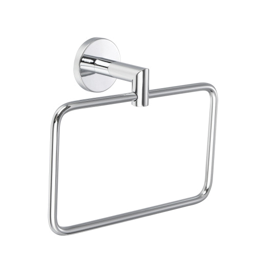 Paradise Bathworks Arcadia Series 69026 Towel Ring, 11 lb, Zinc, Polished Chrome, Surface - 2