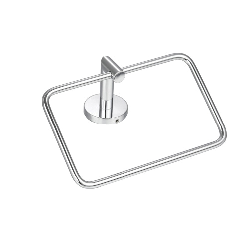 Paradise Bathworks Arcadia Series 69026 Towel Ring, 11 lb, Zinc, Polished Chrome, Surface - 3