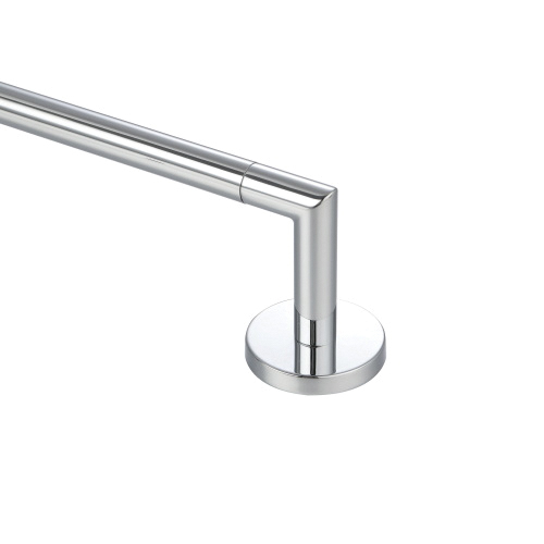 Paradise Bathworks Arcadia Series 69426 Single Towel Bar, 18 in L Rod, Zinc, Polished Chrome, Surface - 2