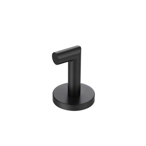 Paradise Bathworks Arcadia Series 69220 Robe Hook, 11 lb, 1-Hook, Zinc, Matte Black, Surface - 2