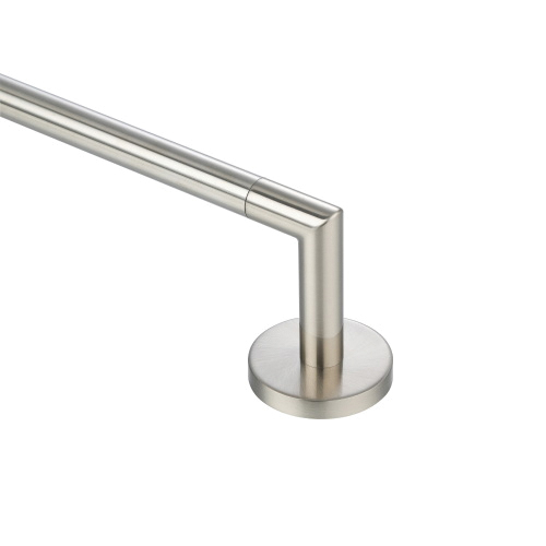 Paradise Bathworks Arcadia Series 69428 Single Towel Bar, 18 in L Rod, Zinc, Satin Nickel, Surface - 2