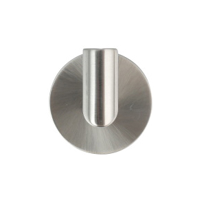 Paradise Bathworks Arcadia Series 69228 Robe Hook, 11 lb, 1-Hook, Zinc, Satin Nickel, Surface - 3