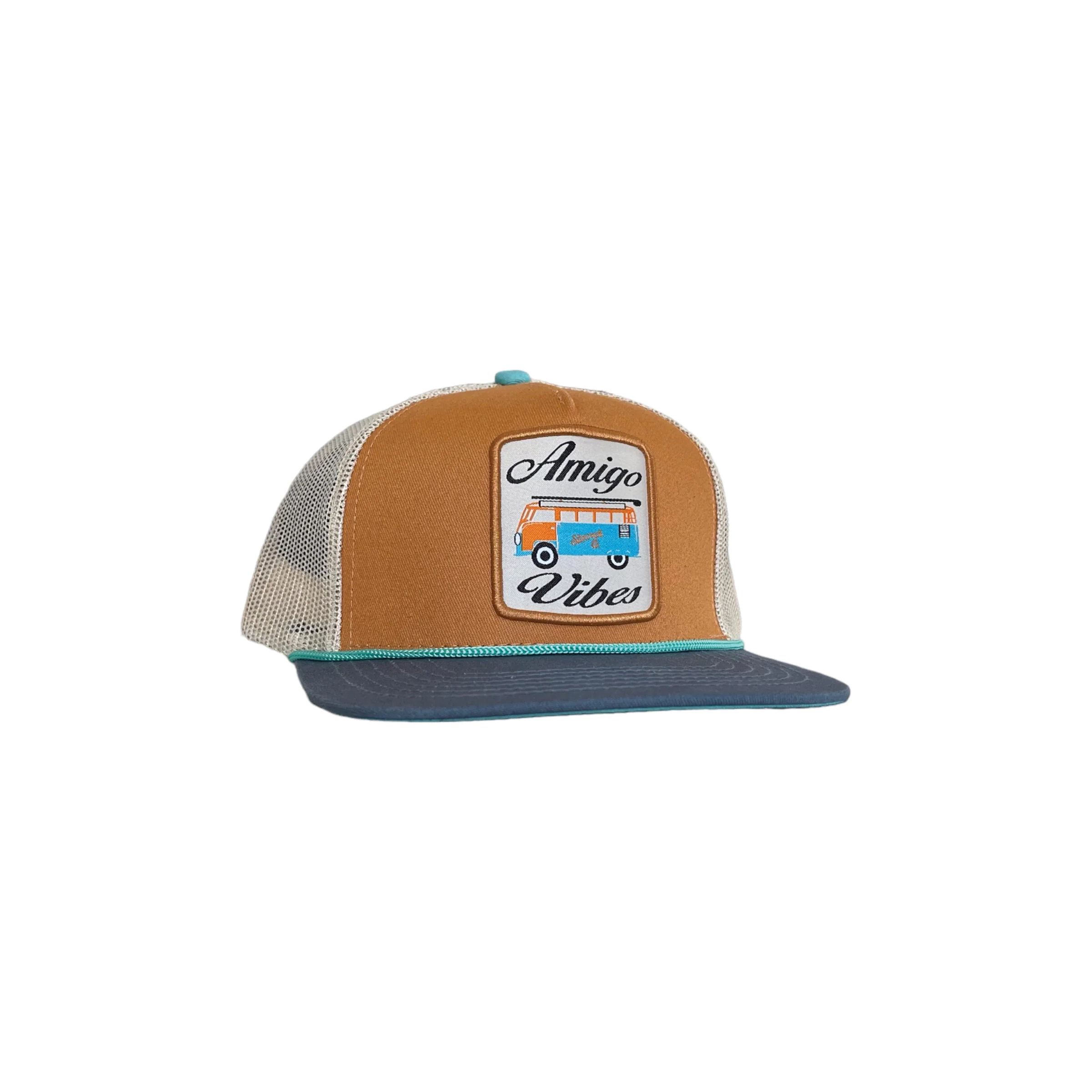 AMIGO VIBES- T Hat, Toddler, Cotton, Cream/Tobacco