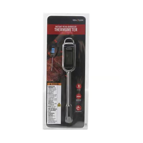 40390ACEGD Meat Thermometer, Digital, LCD Display, Temperature Sensor, Black