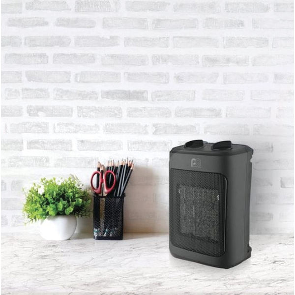 Electric Ceramic Heater, Perfect Aire, 15 A, 115 V, 700/900/1500 W, 700, 1500 Btu Heating, 161 sq-ft Heating Area - 2