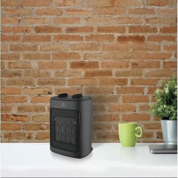 Electric Ceramic Heater, Perfect Aire, 15 A, 115 V, 700/900/1500 W, 700, 1500 Btu Heating, 161 sq-ft Heating Area - 4