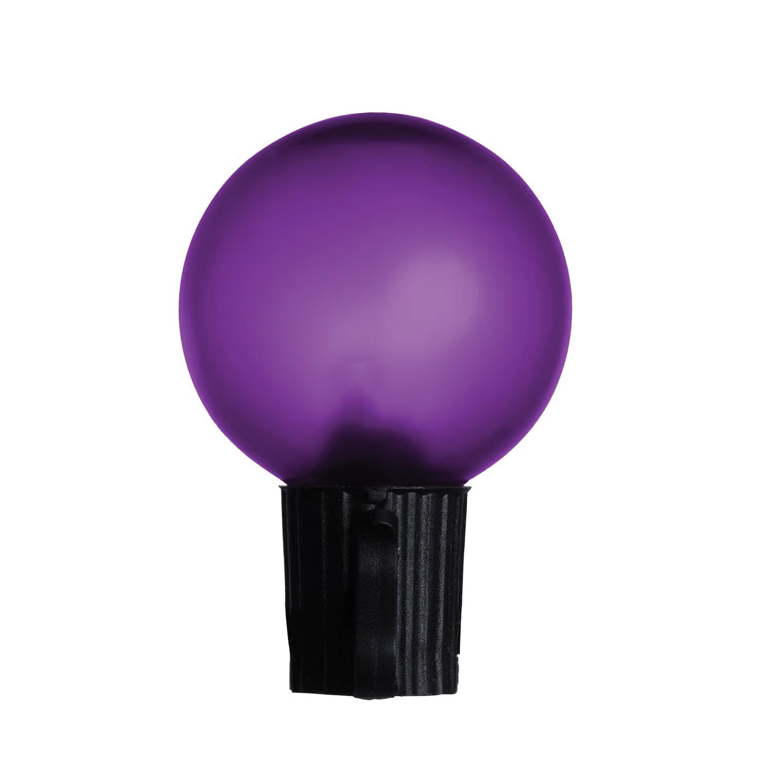 String Lights, Halloween, 25-Lamp, LED, 192 in L, Purple - 2