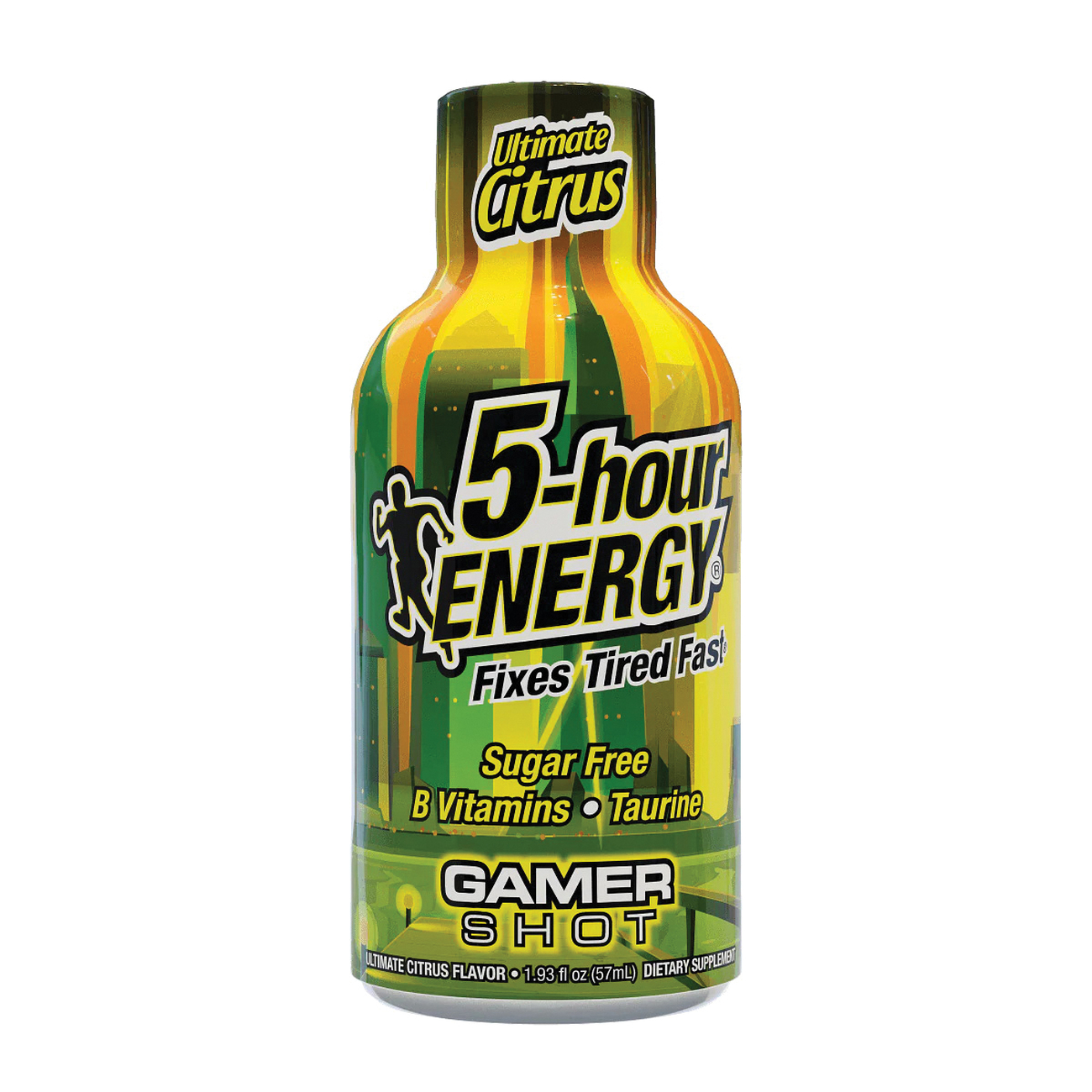 725188 Energy Shot, Ultimate Citrus, 1.93 oz Bottle