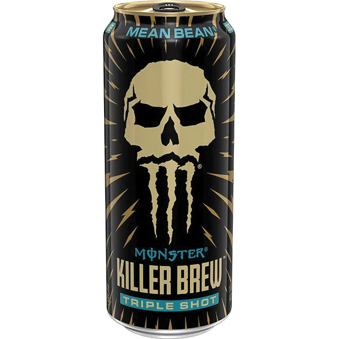 413346 Killer Brew Mean Bean Drink, Vanilla Coffee, 15 oz