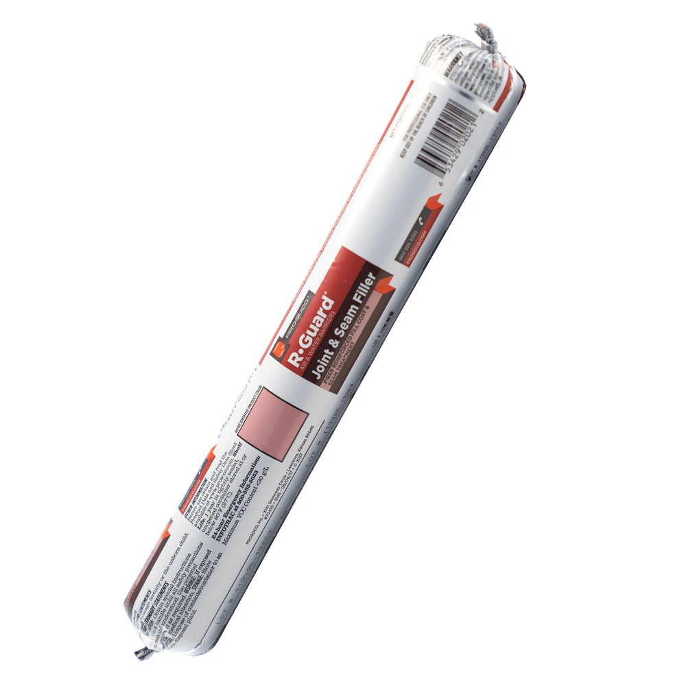 R-Guard 70410-SAUSAGE Joint and Seam Filler, Viscous Paste, Pale Red, 20 oz Sausage