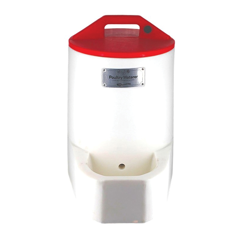 A1002 Poultry Waterer, 5 gal, Polyethylene, White