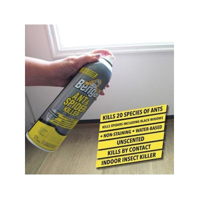 Ant and Spider Killer, Bengal, Gasoline, Spray Application, Indoor, 16 oz Aerosol - 2