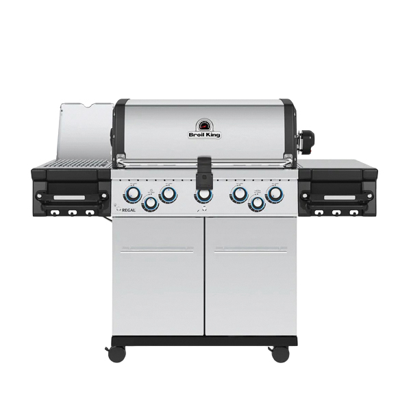 Regal S 590 Pro Series 958944 Gas Grill, 55,000 Btu, Liquid Propane, 5-Burner, Side Shelf Included: Yes