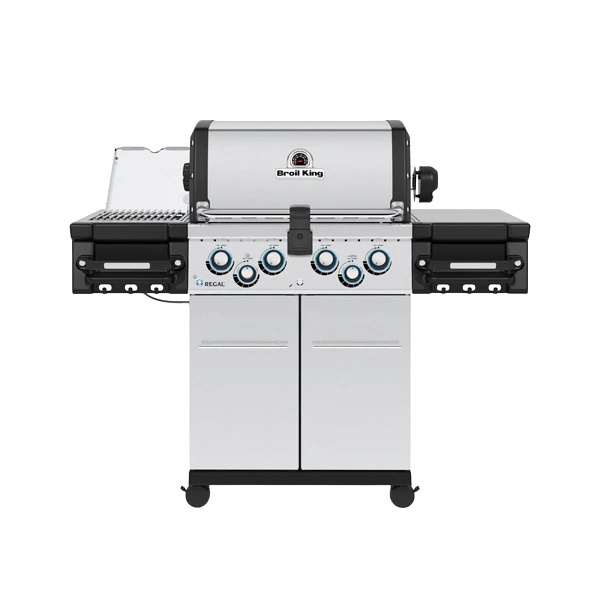 Regal S 490 Pro Series 956944 Gas Grill, 50,000 Btu, Liquid Propane, 4-Burner, Side Shelf Included: Yes