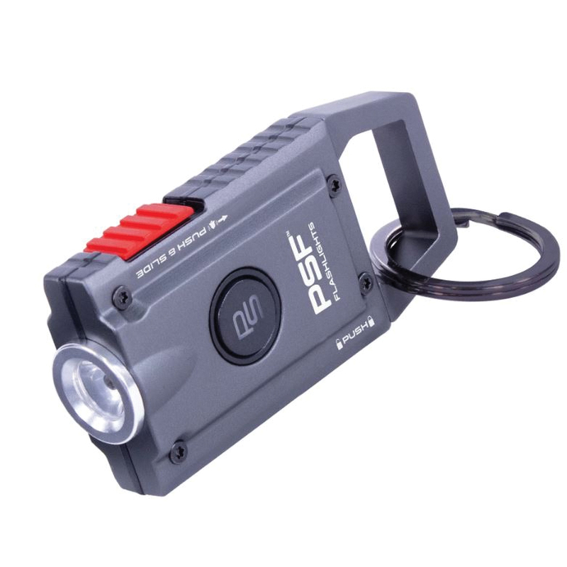 ALERT120 Series 97853 Personal Safety Alarm and Flashlight, AAA Battery, 500 Lumens, 75 m Beam Distance