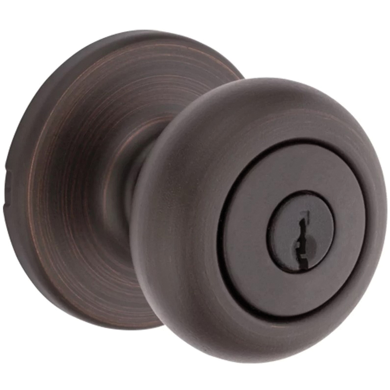 Cove Series 400CV-11P-SMT-6AL-RCS Entry Knob, Venetian Bronze, Zinc, KW1 Keyway, Re-Key Technology: Smartkey