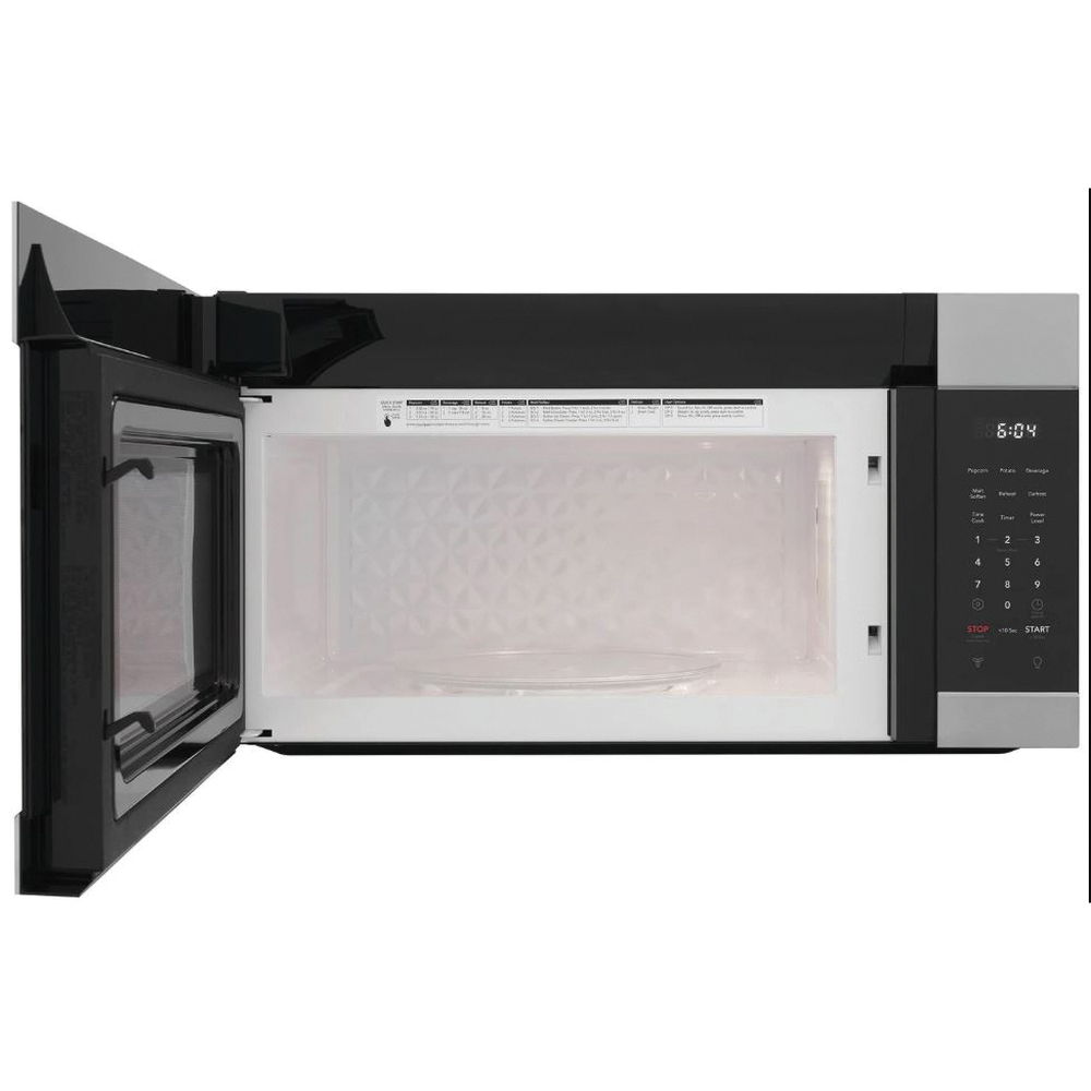 Frigidaire FMOS1746BS Over-The-Range Microwave, 1.7 cu-ft, 1500 W, Glass, Stainless Steel - 2
