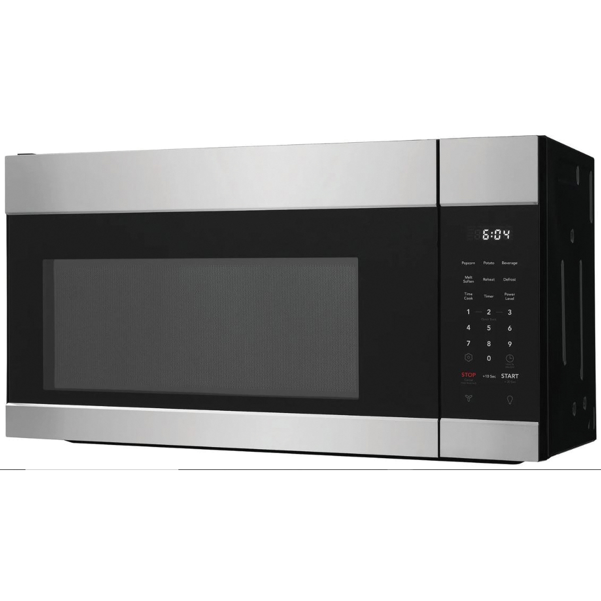 Frigidaire FMOS1746BS Over-The-Range Microwave, 1.7 cu-ft, 1500 W, Glass, Stainless Steel - 4