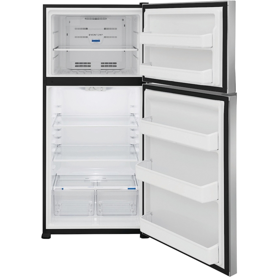 Frigidaire FFHT2022AS Garage Ready Top Freezer Refrigerator, 20 cu-ft Refrigerator, 5.4 cu-ft Freezer, Stainless Steel - 5