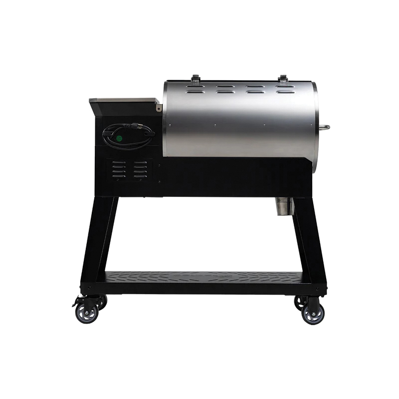 Patio Legend 400 Series RT-400PL Wood Pellet Grill, 410 sq-in Primary Cooking Surface, Stainless Steel Body