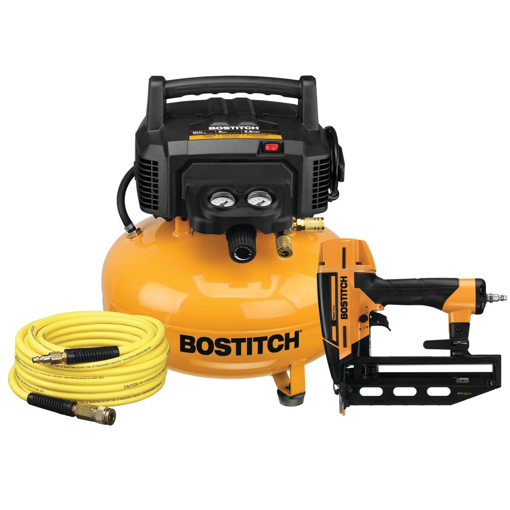 BTFP1KIT18SP Electric Air Compressor Kit, Tool Only, 6 gal Tank, 120 V, 150 psi Pressure, 2.6 scfm Air