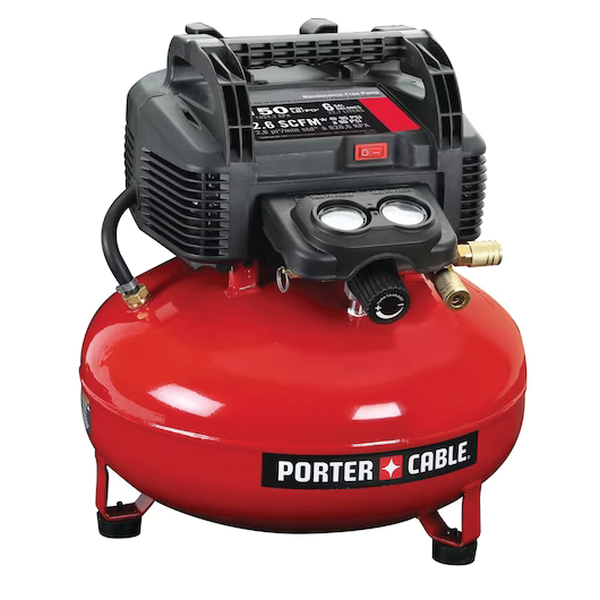 C2002-ECOM Portable Electric Air Compressor, Tool Only, 6 gal Tank, 0.8 hp, 120 V, 150 psi Pressure