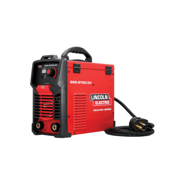 Weld-Pak 225i Stick DV K5419-1 Inverter Welder, 120/230 VAC Input, 15, 28 A Input, 1-Phase