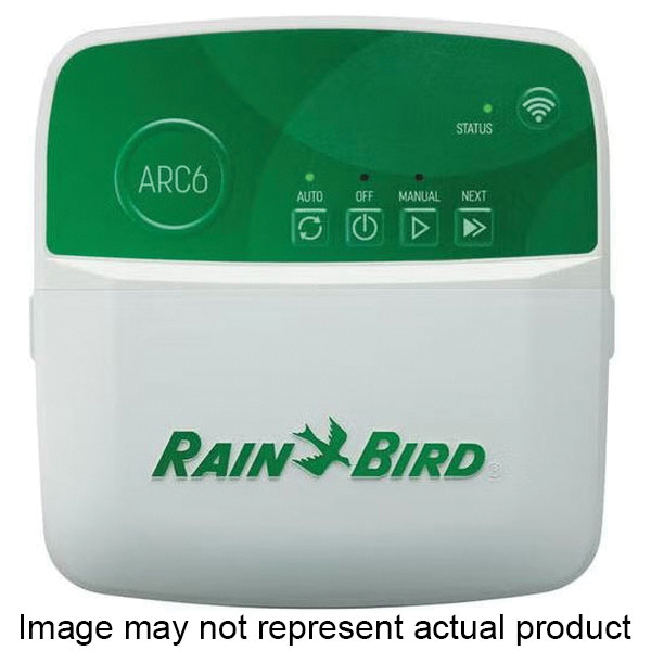 4-Zone Smart Irrigation Controller, Rain Bird, ARC, 4-Station, 3-Program, 4 Start Times per Program, Wall - 1