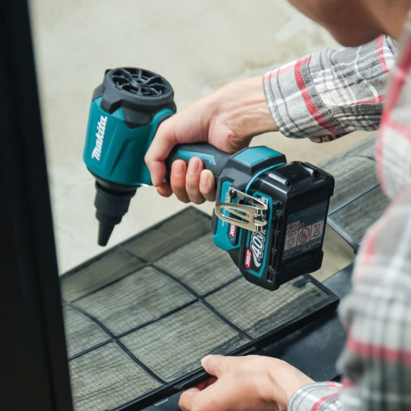 Makita AS001GA101 Cordless Dust Blower, Battery Included, 2 Ah, 40 V, Lithium-Ion, 4-Speed, 0 to 1.1 cu-m/min Air - 2