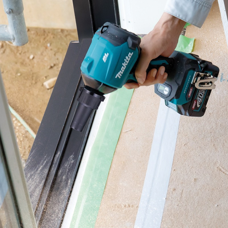 Makita AS001GA101 Cordless Dust Blower, Battery Included, 2 Ah, 40 V, Lithium-Ion, 4-Speed, 0 to 1.1 cu-m/min Air - 3