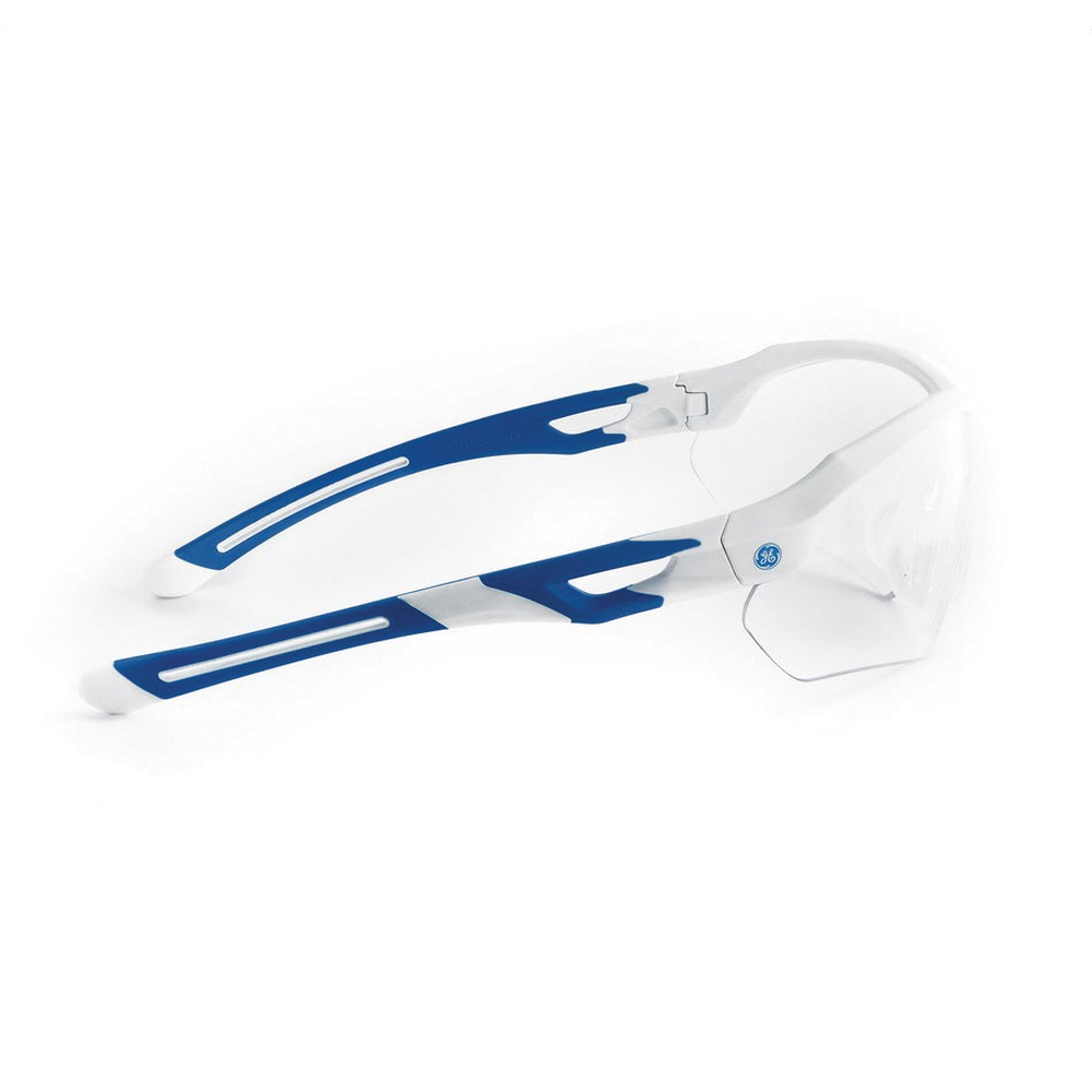 GE 10 Series GE110CAF Safety Glasses, Anti-Fog, Anti-Scratch Lens, Polycarbonate Lens, Half Frame, Nylon Frame - 4