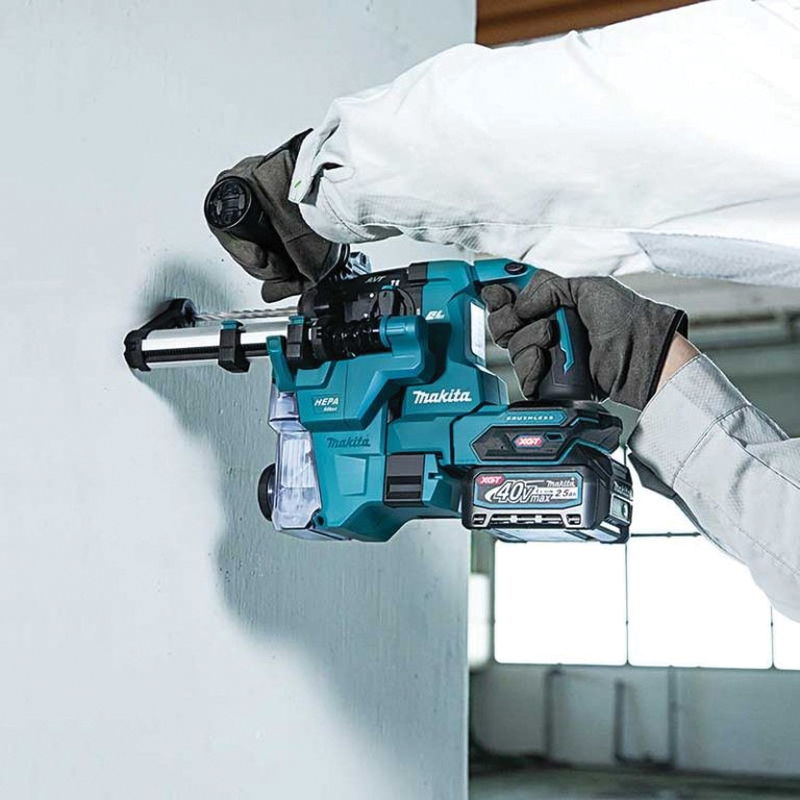 Makita HR010GZ Cordless Combination Hammer, Tool Only, 40 V, 13/16 in Chuck, SDS-Plus Chuck, 5000 bpm - 2