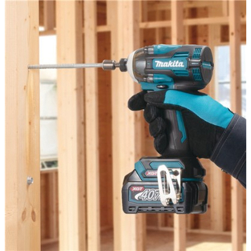 Makita TD004GZ Cordless Impact Driver, Tool Only, 40 V, 1/4 in Drive, 3900 ipm - 2