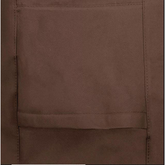 Adirondack Chair Cover, Living Accents, 33-1/2 in L, 31-1/2 in W, 36 in H, Polyester, Brown - 2