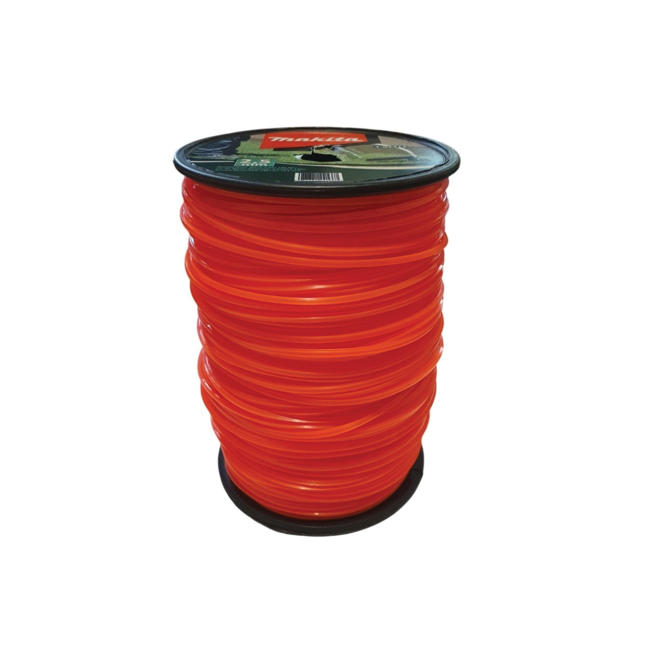 Makita T-02412 Square Spool Fishing Line, 2.5 mm Dia, 140 m L, Nylon - 2