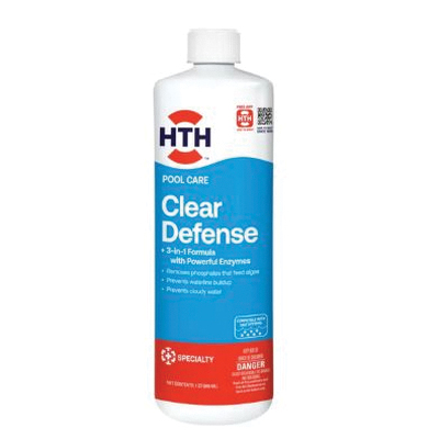 Pool Care 67221 Clear Defense Phosphate Remover, 1 qt, Liquid