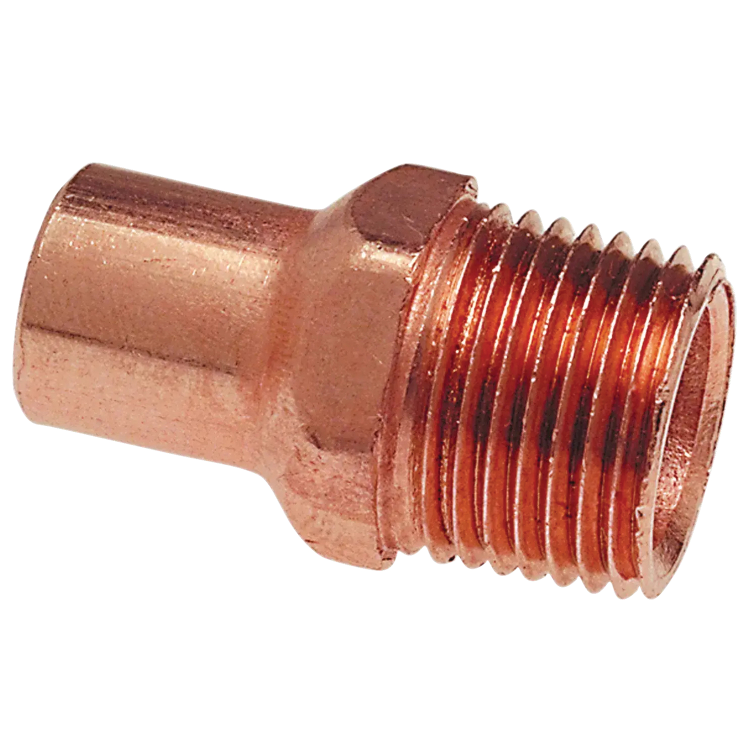 U6042 Series W01320C Pipe Adapter, 3/4 in, FTG x MPT, Copper, 582 psi Pressure