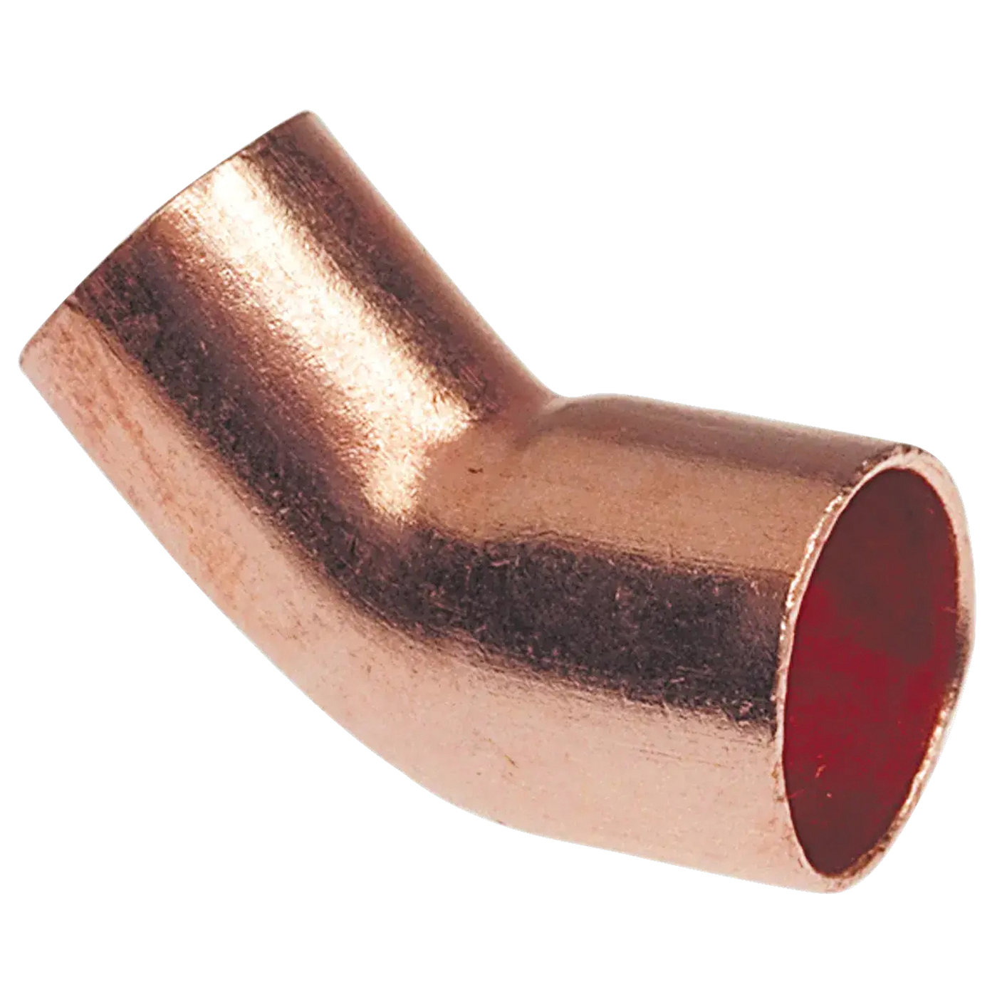 C6062 Series W01415D Pipe Elbow, 1-1/2 in, FTG x Sweat, 45 deg Angle, Copper, 408 psi Pressure