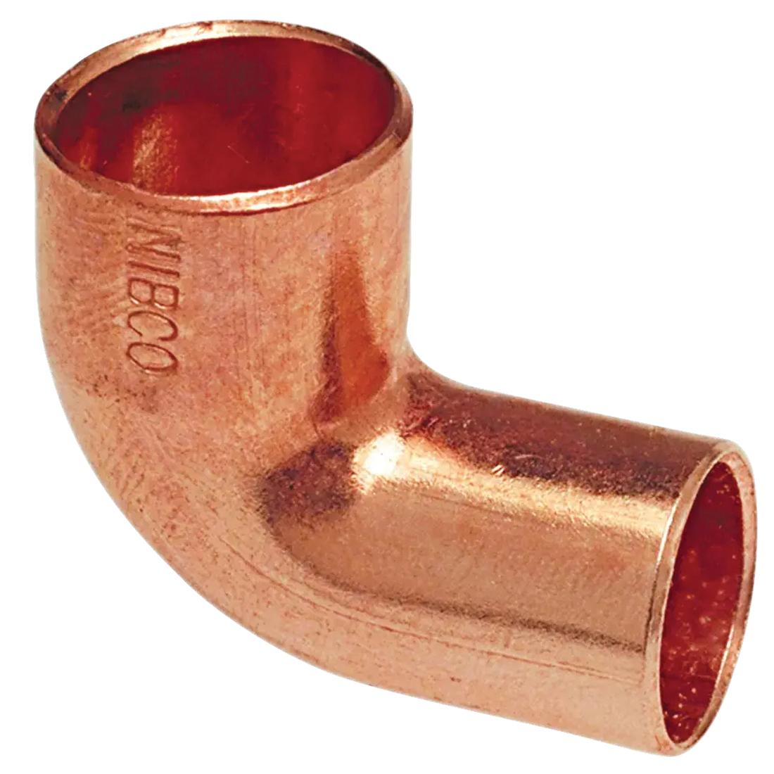607-2 Series W01590D Close Rough Pipe Elbow, 1-1/2 in, FTG x Sweat, 90 deg Angle, Copper, 408 psi Pressure