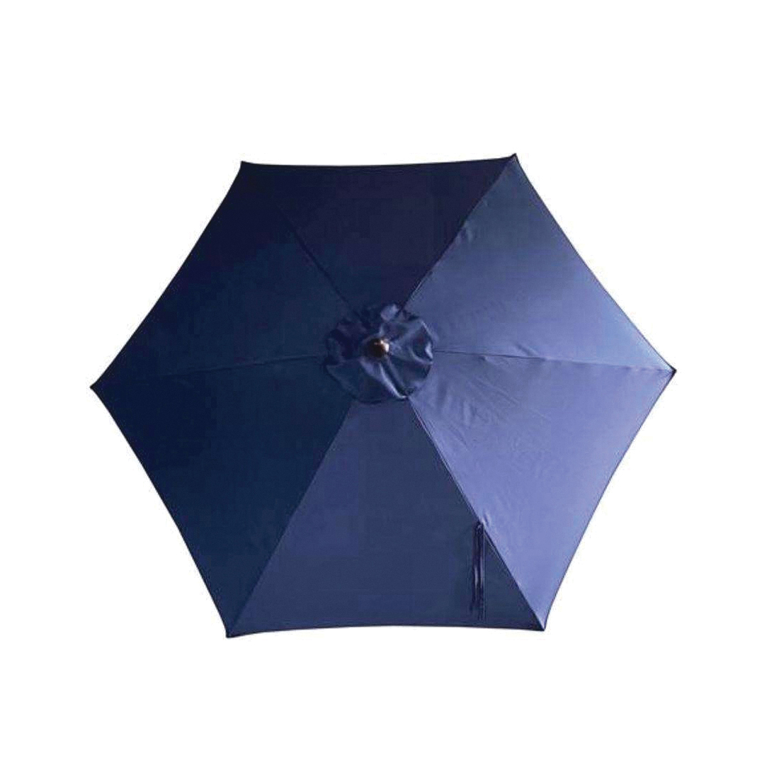 YQ101BK-NY Tiltable Market Umbrella, 9 ft, Navy Blue