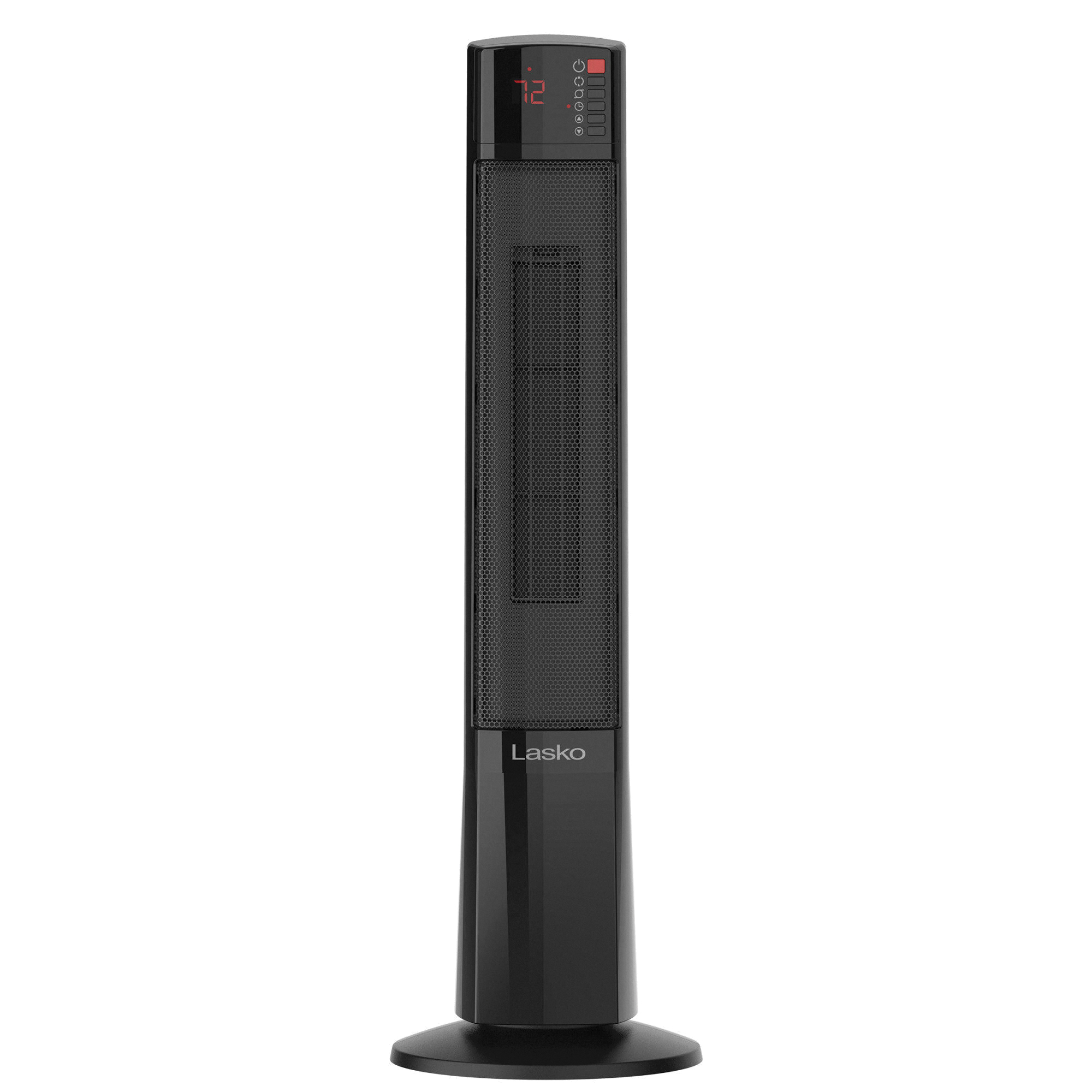 Digital Tower Heater, Lasko, 7.5 to 12.5 A, 120 V, 900 to 1500 W, Black - 2