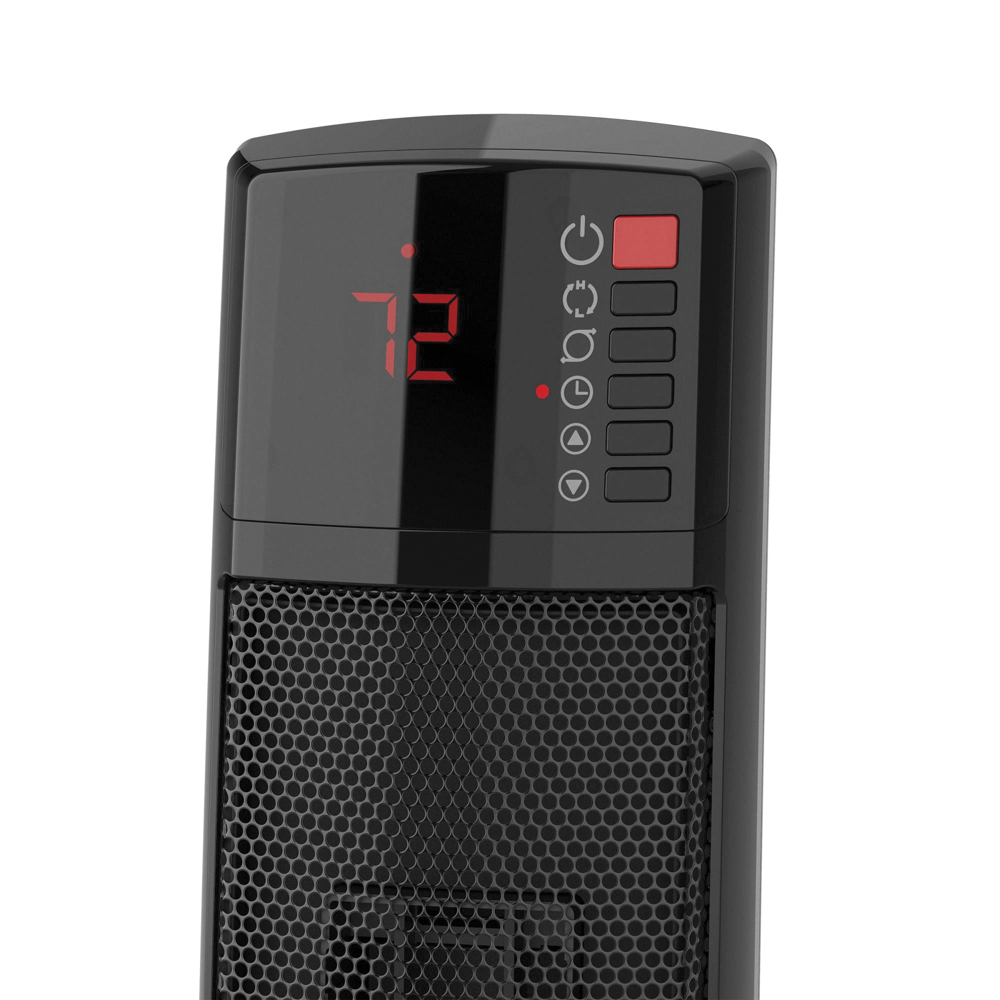 Digital Tower Heater, Lasko, 7.5 to 12.5 A, 120 V, 900 to 1500 W, Black - 3