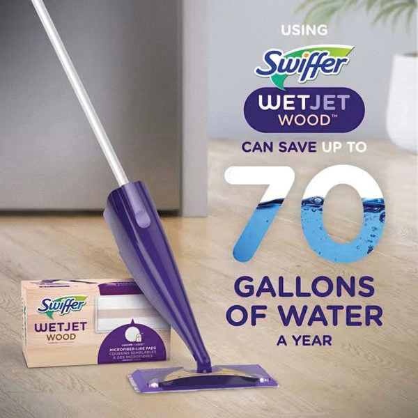 Mopping Cloth Refill, Swiffer, WetJet Series, for Wood, Microfiber - 3
