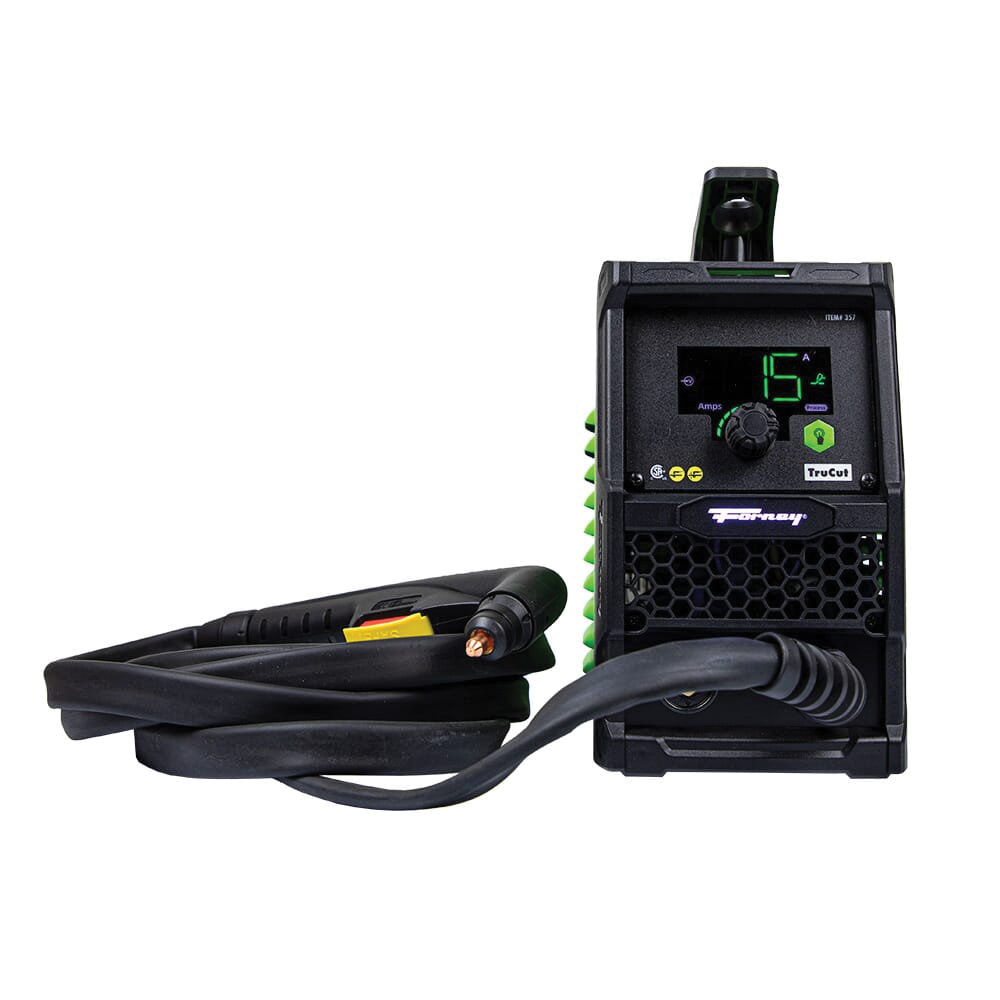 Plasma Cutter, Forney, TruCut, 120 V Input, 20 A Input, 20 A, 1-Phase, 3/8 in Cutting Capacity, 35 % Duty Cycle - 2