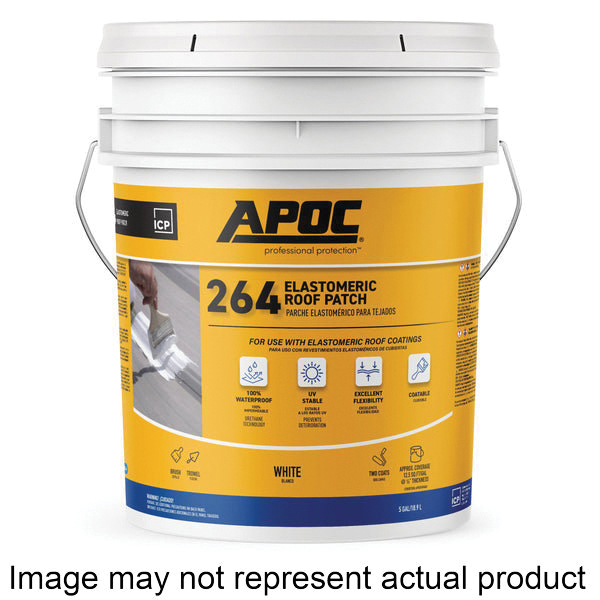 AP-2643 Elastomeric Roof Patch, Paste, 3.5 gal Pail