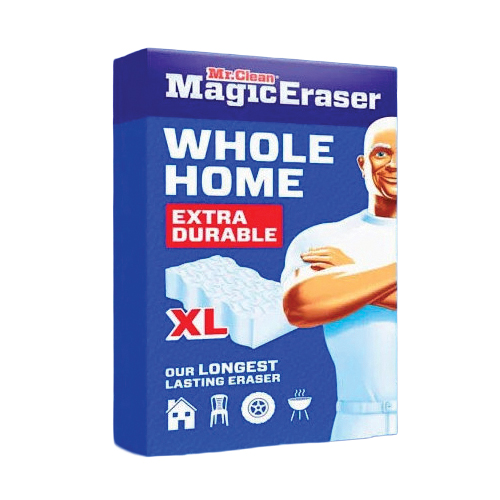 Magic Eraser Whole Home Series 80867471 All-Purpose Cleaner Sponge, Melamine Abrasive, White