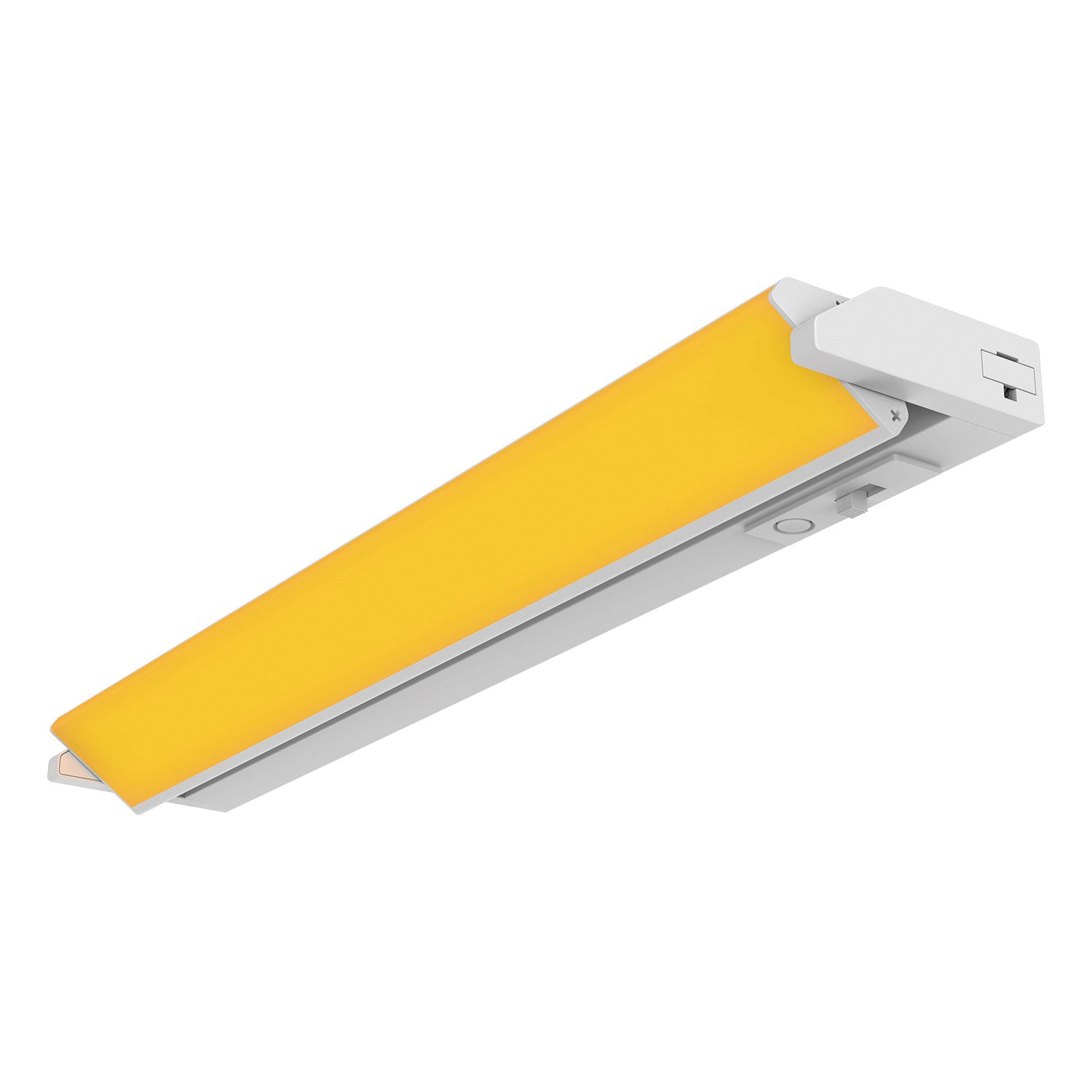 NXAUC Series B04025301A Under Cabinet Light with NightLightR, 120 V, 13 W, LED Lamp, 1000 Lumens, White Fixture
