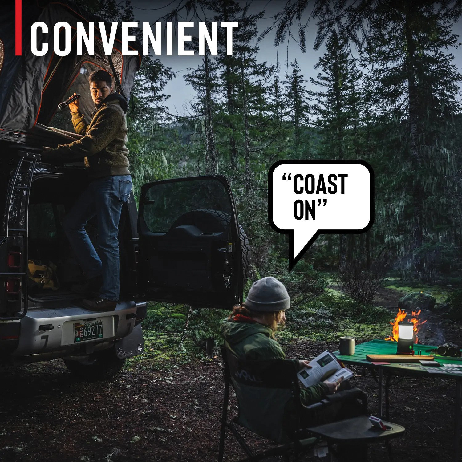 Lantern, Coast, Voice Control, Alkaline Battery - 2
