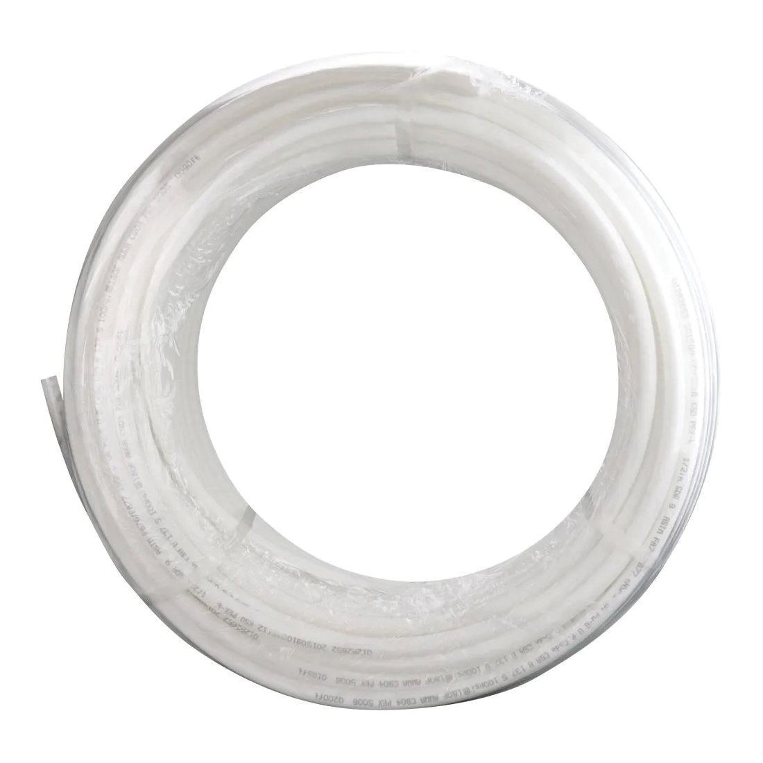 EPPW100034 Expansion Pipe, 3/4 in, 1000 ft L, Barb, PEX-A, Polyethylene, White