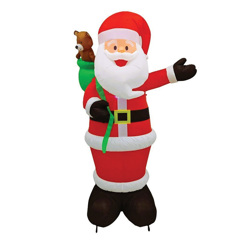 90116 Christmas Inflatable, 8 ft H
